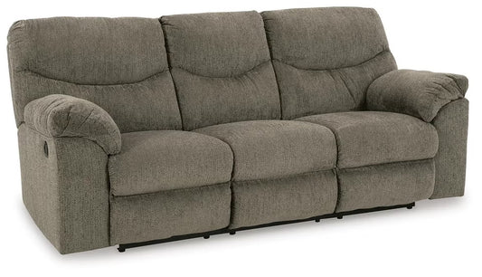 Alphons manual reclining sofa in Putty upholstery