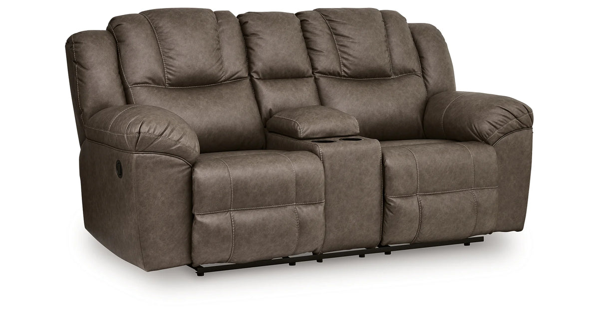 Lowilla Driftwood Reclining Loveseat
