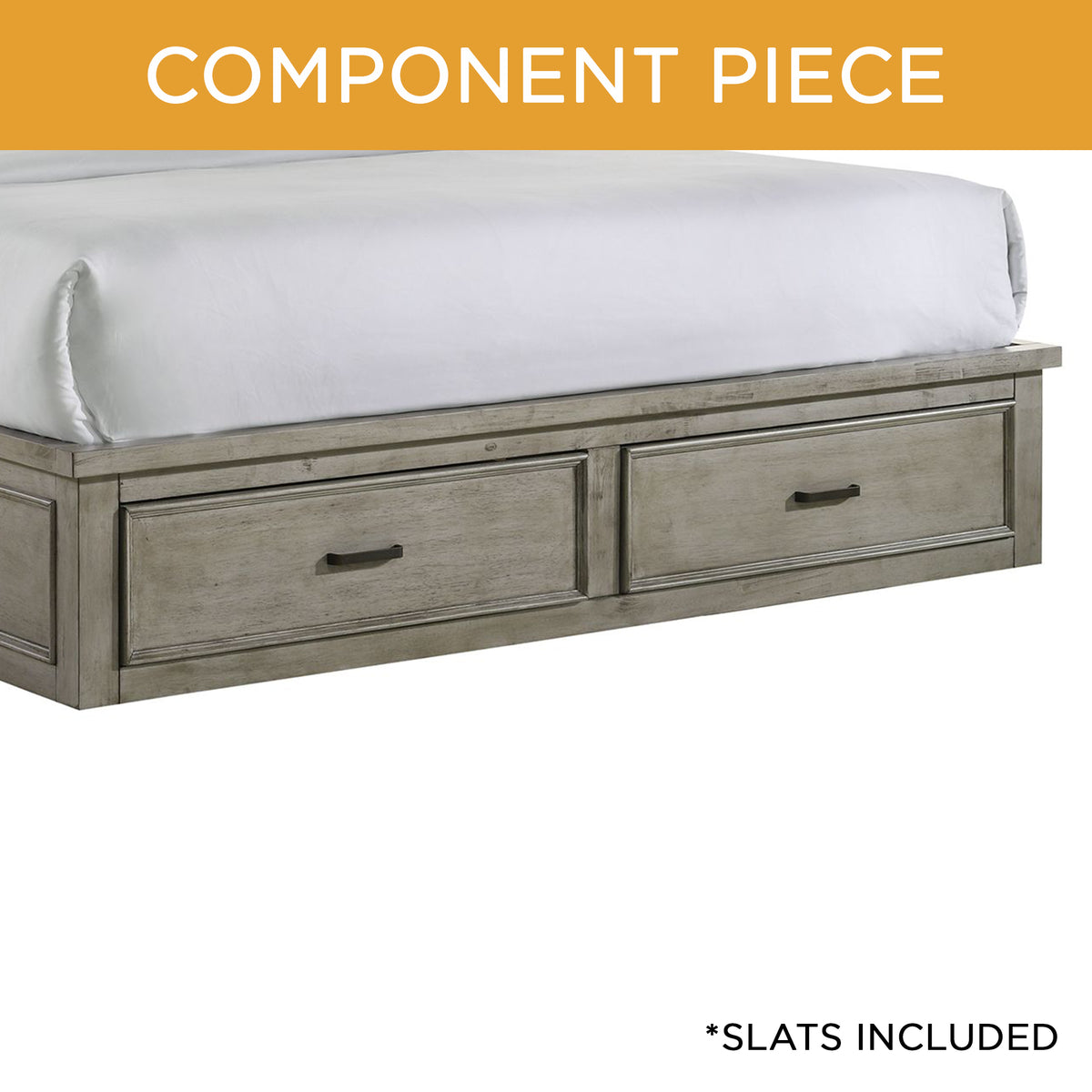 Sullivan Storage Bed - Drift Grey