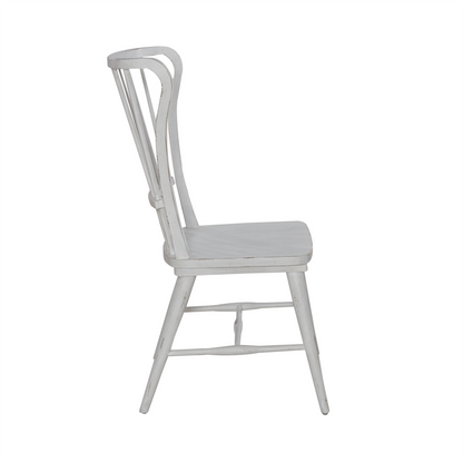 River Place Trestle Dining Set - Riverstone White