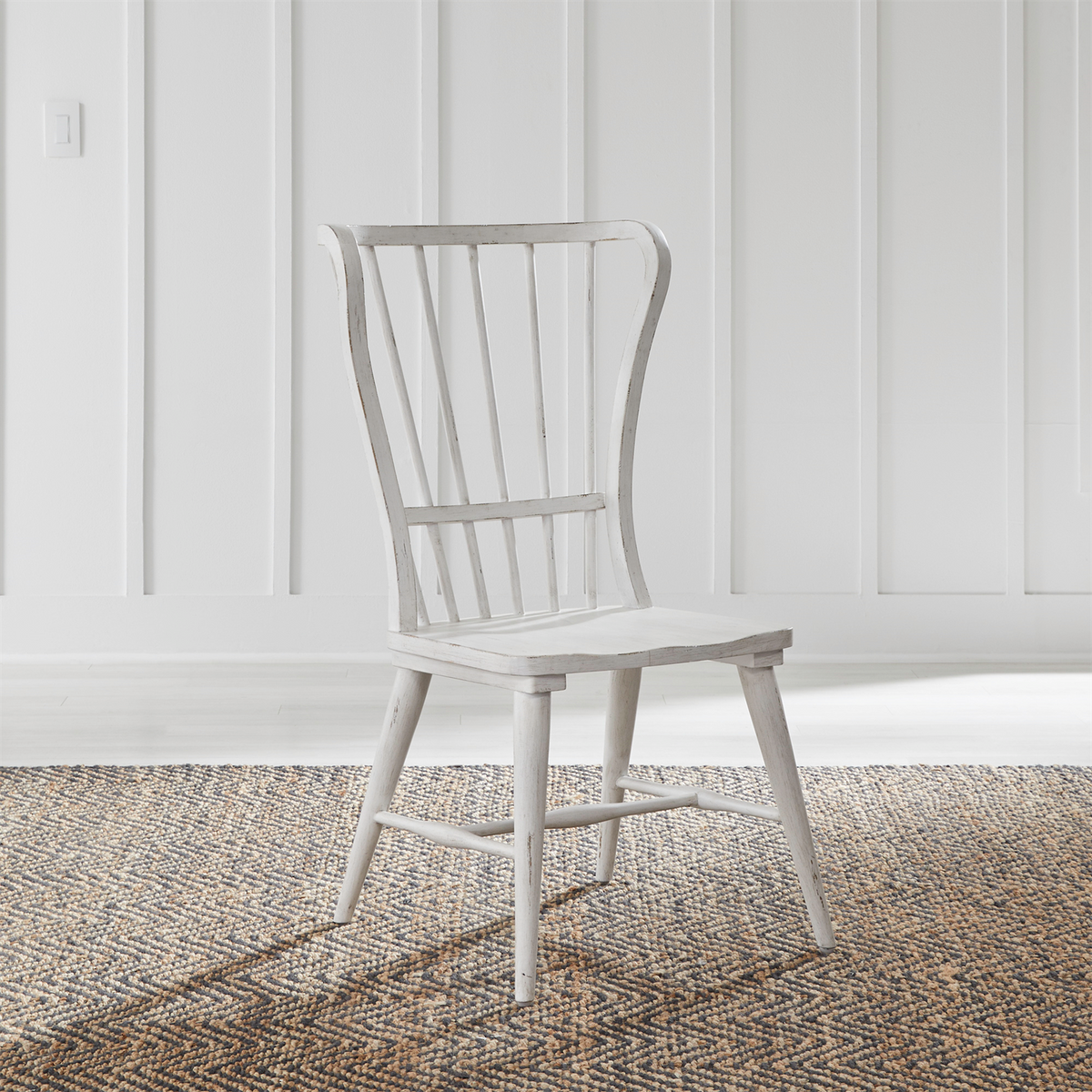 River Place Trestle Dining Set - Riverstone White