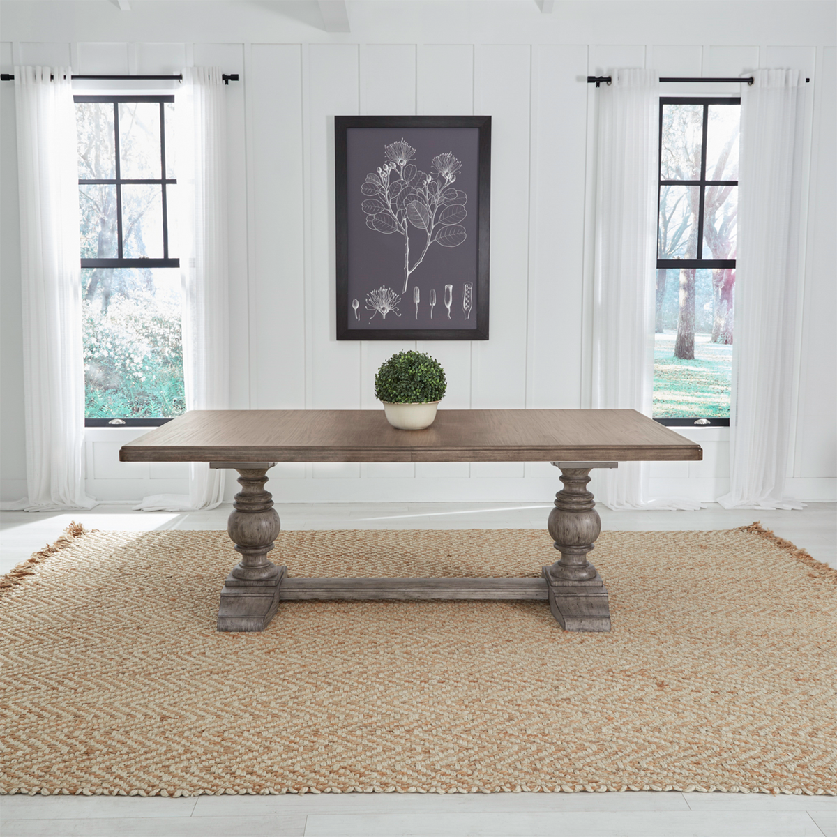 River Place Trestle Dining Set