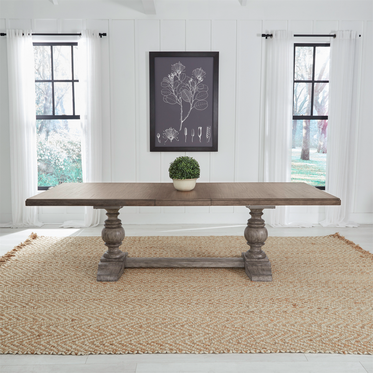 River Place Trestle Dining Set