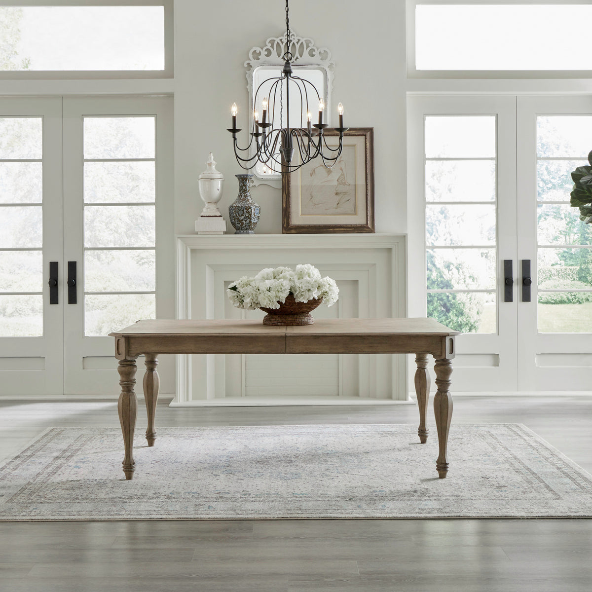 Magnolia Manor II Rectangular Dining Set - Weathered Bisque