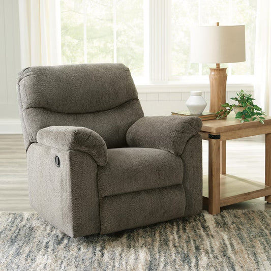 Alphons Manual Rocker Recliner - Putty