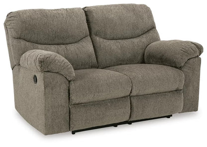 Alphons manual reclining loveseat in Putty upholstery