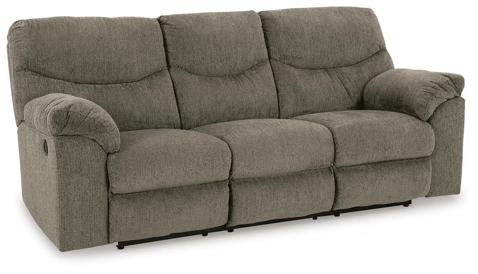 Alphons manual reclining sofa in Putty upholstery
