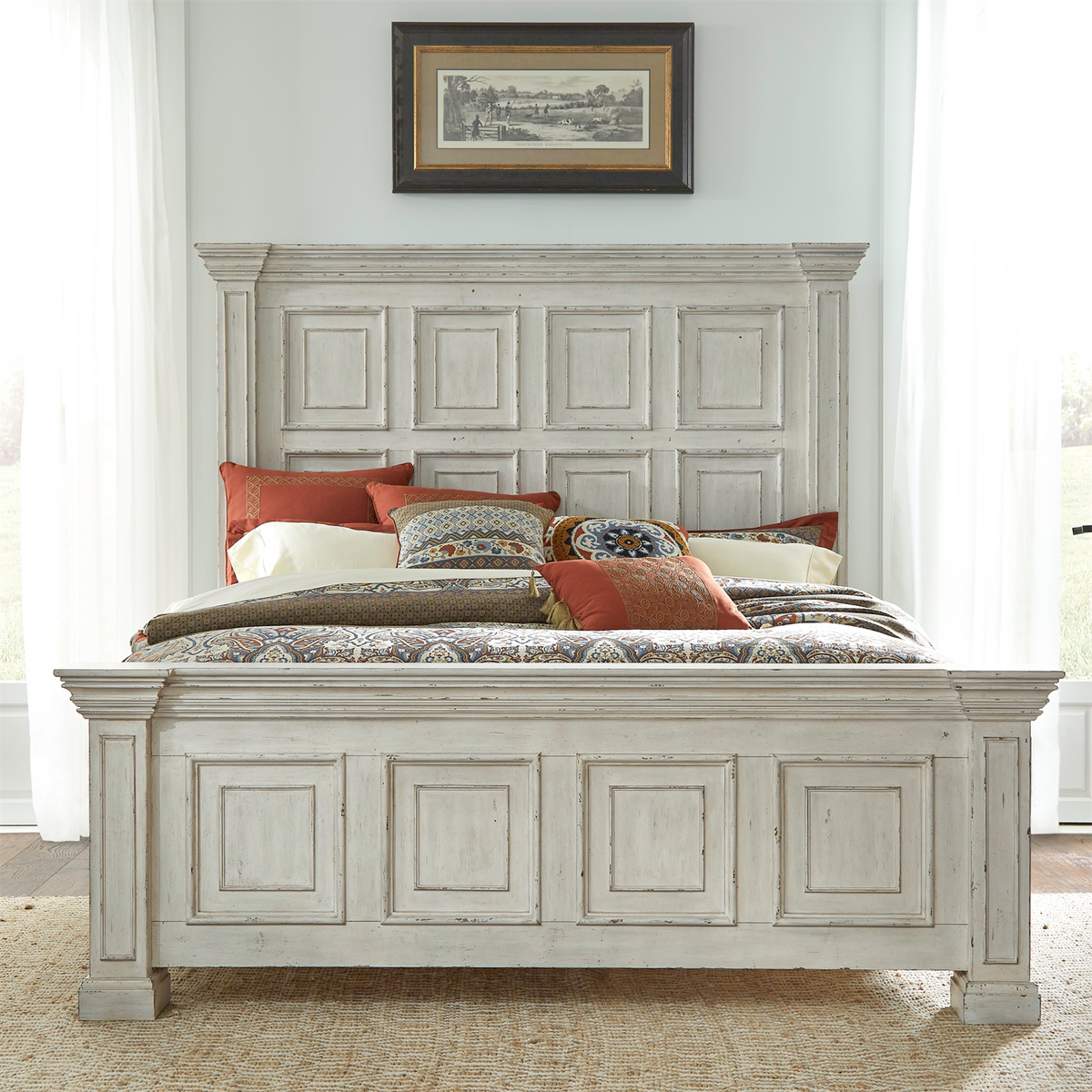 Big Valley Panel Bed - Queen or King