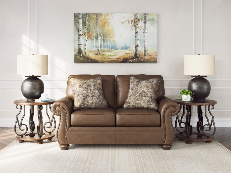 Shadsburne Loveseat - Earth