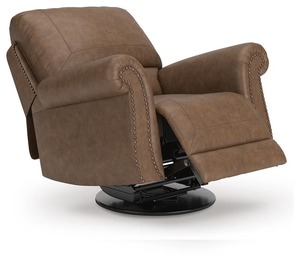 Shadsburne Swivel Glider Recliner - Earth