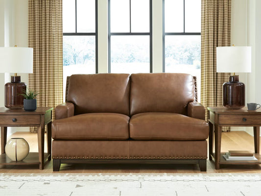 Gambellara Leather Loveseat