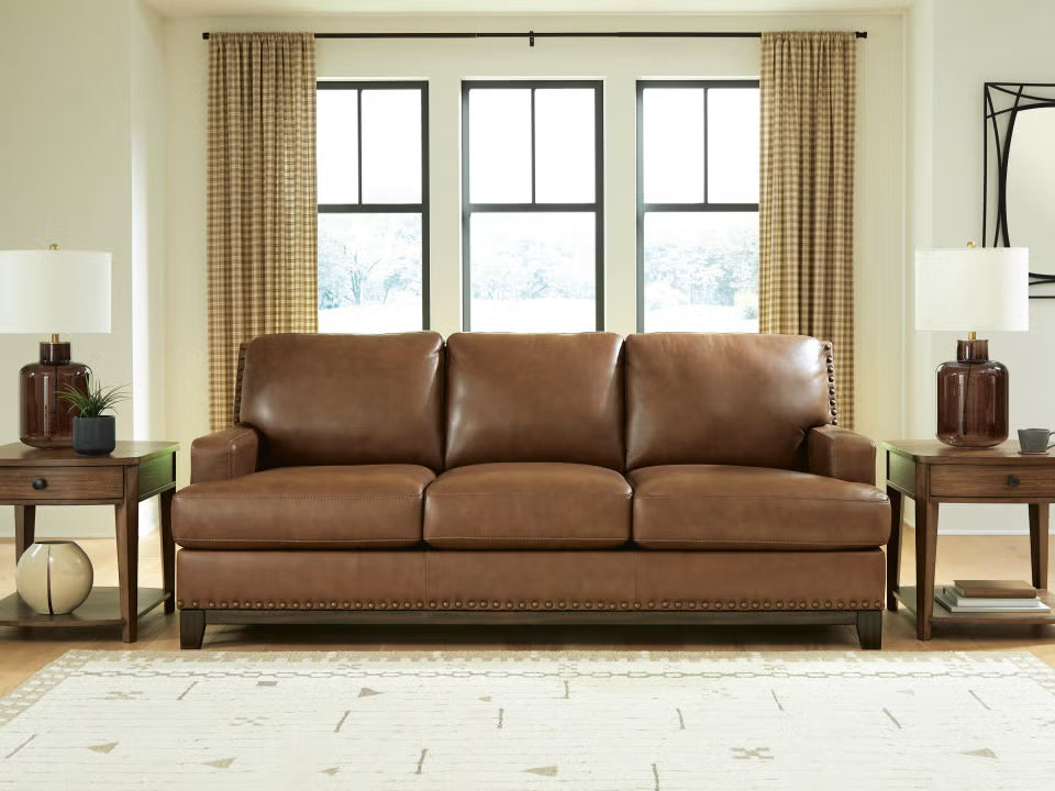 Gambellara Leather Sofa