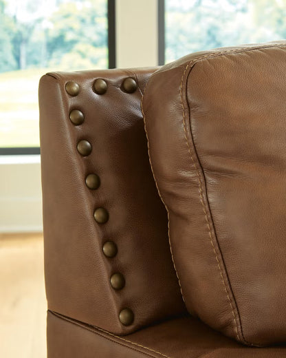 Gambellara Leather Loveseat