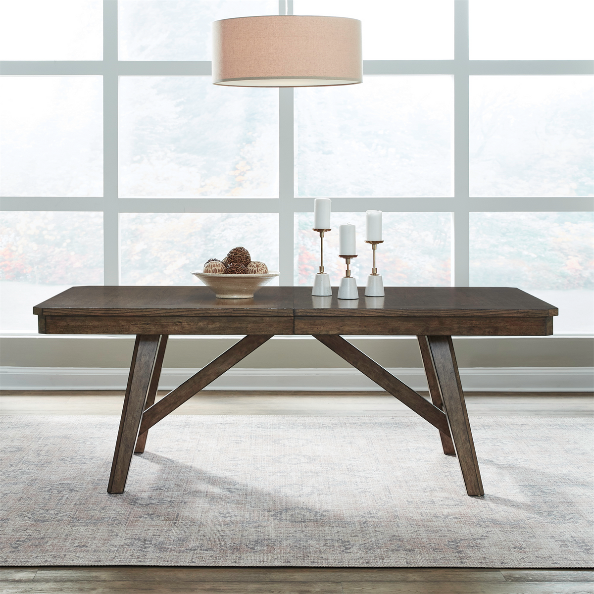 Carolina Park 7-Piece Trestle Dining Set