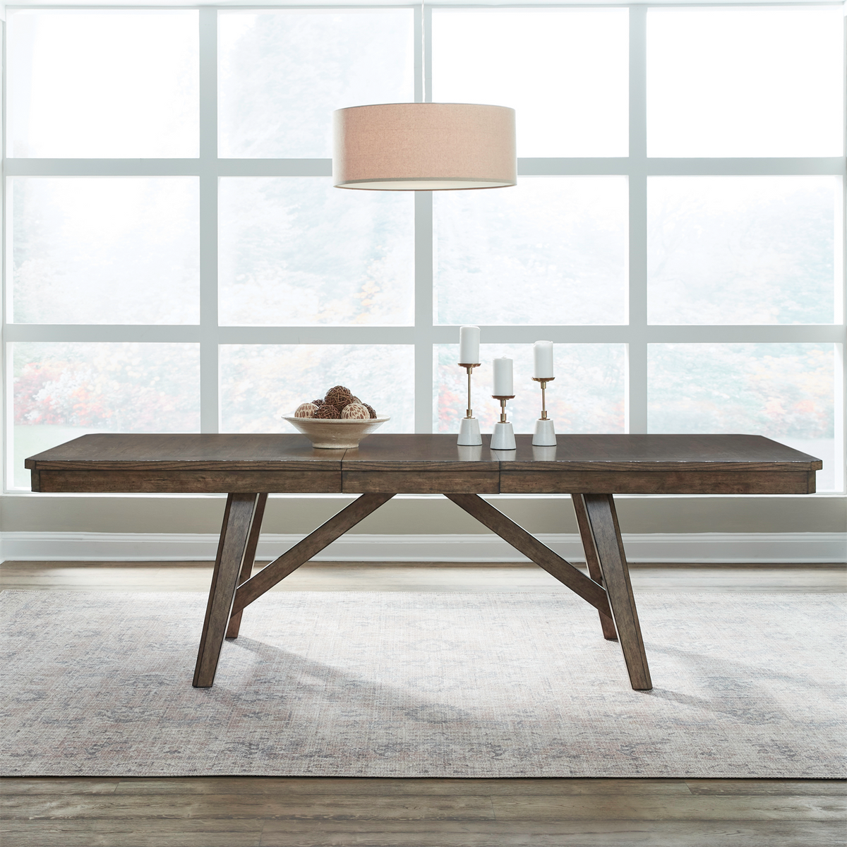 Carolina Park 7-Piece Trestle Dining Set