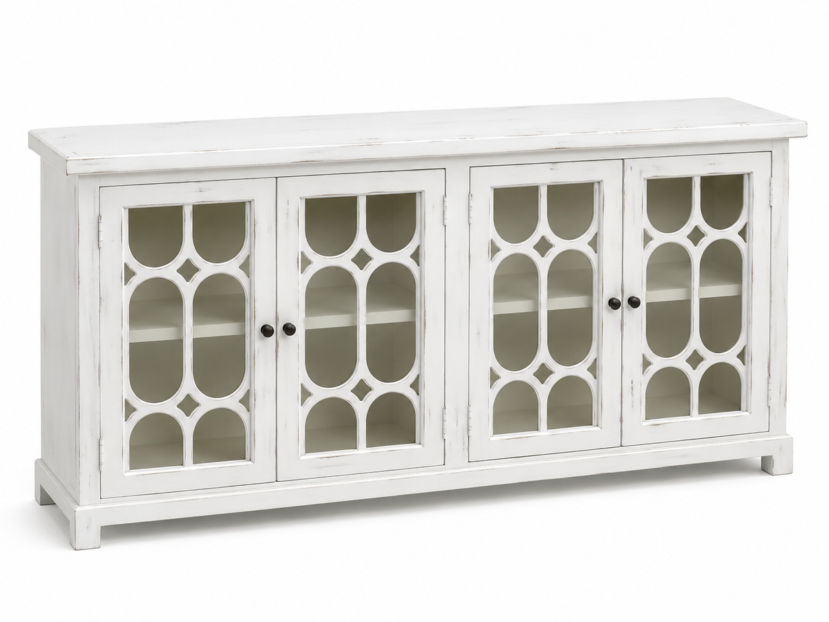 Rustic 4 Door Console