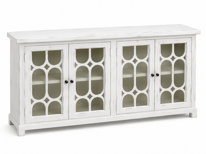 Rustic 4 Door Console