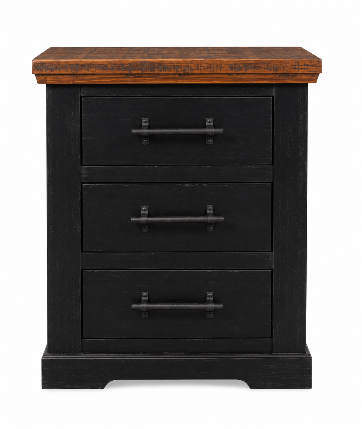Burning Wood Bedroom Collection Nightstand