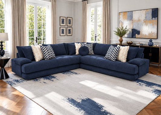 Neptune 3-Piece Sectional - Maples Denim