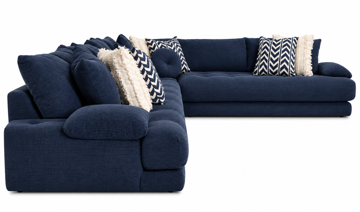 Neptune 3-Piece Sectional - Maples Denim