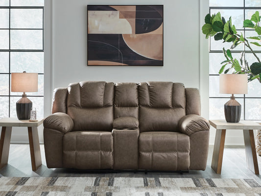 Lowilla Driftwood Reclining Loveseat