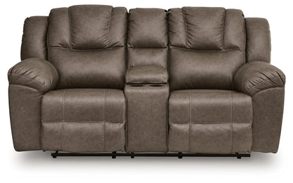 Lowilla Driftwood Reclining Loveseat