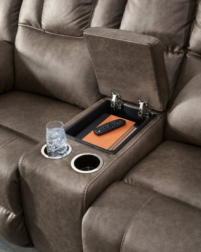 Lowilla Driftwood Reclining Loveseat
