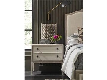 Coalesce 2-Drawer Nightstand - Rolling Fog