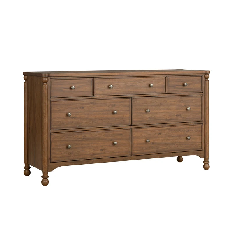 Azalea Dresser & Mirror - Legacy Walnut