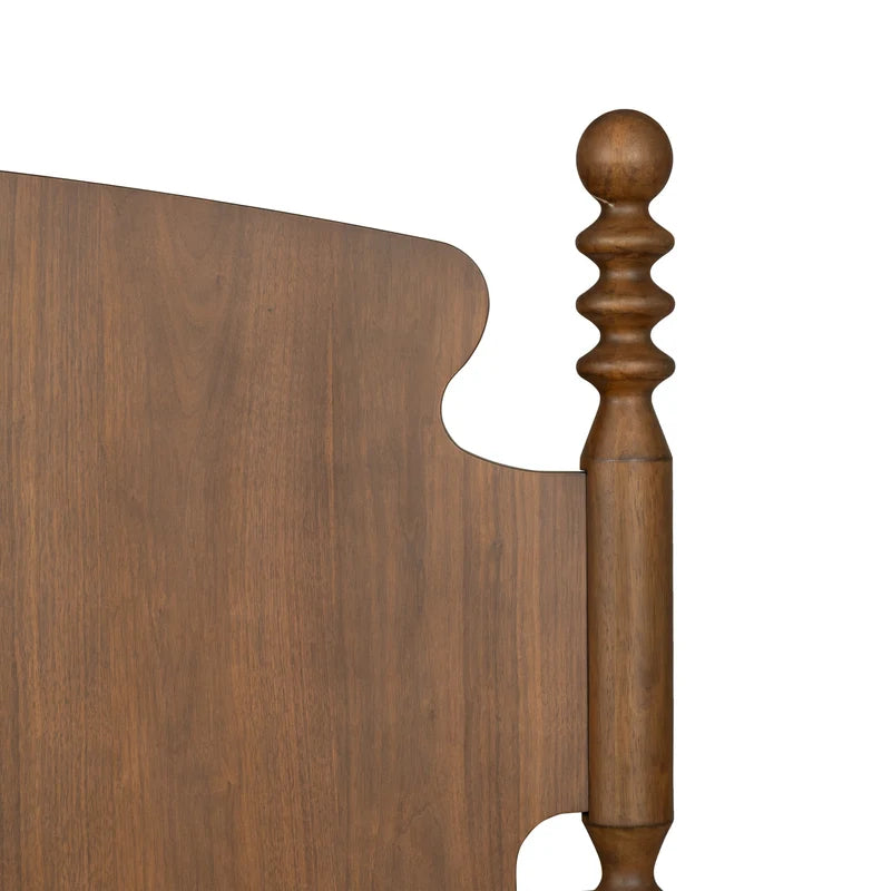 Azalea King Panel Bed - Legacy Walnut