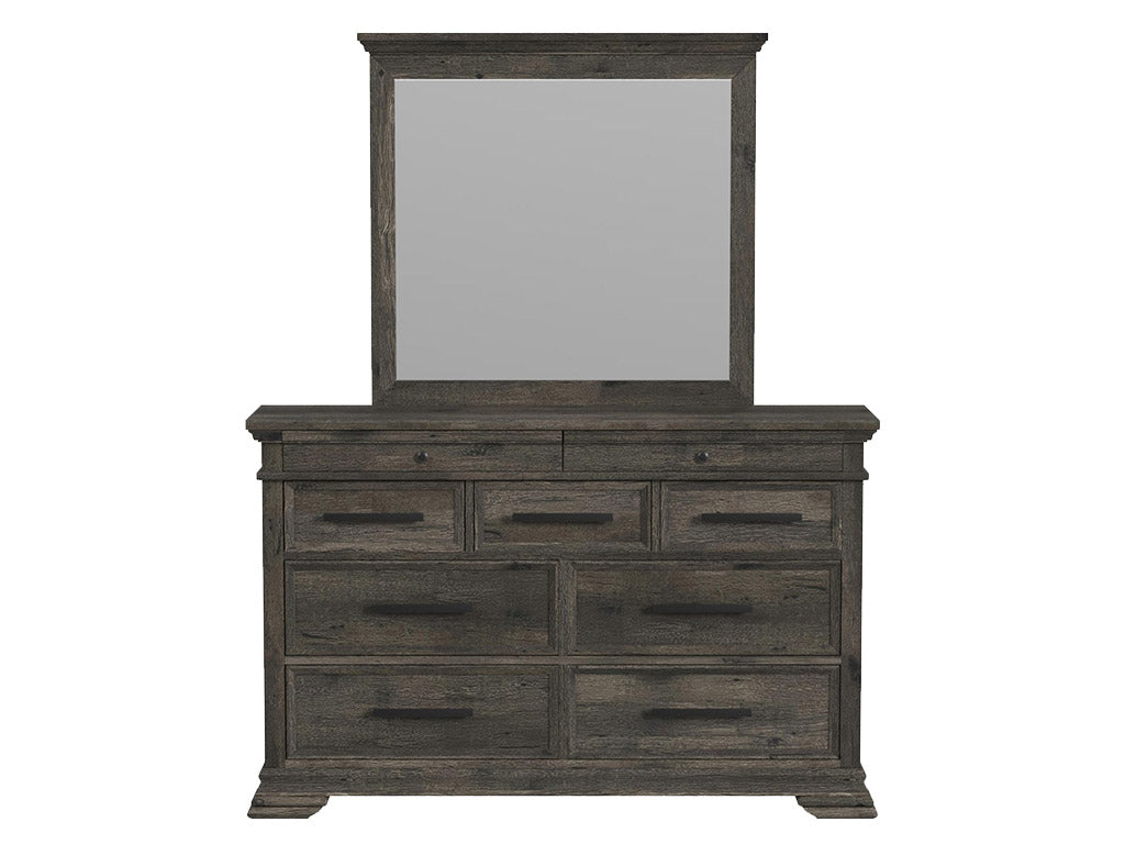 Park Ridge Dresser & Mirror - Charcoal
