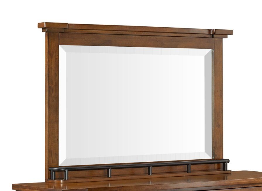 Gage Dresser & Mirror - Chestnut