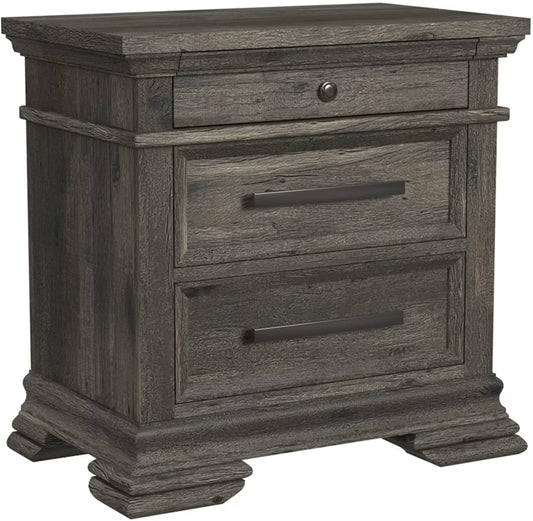 Park Ridge Nightstand - Charcoal