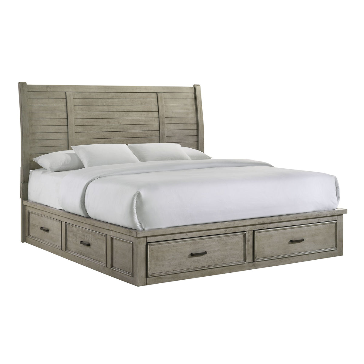 Sullivan Storage Bed - Drift Grey