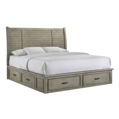 Sullivan Storage Bed - Drift Grey